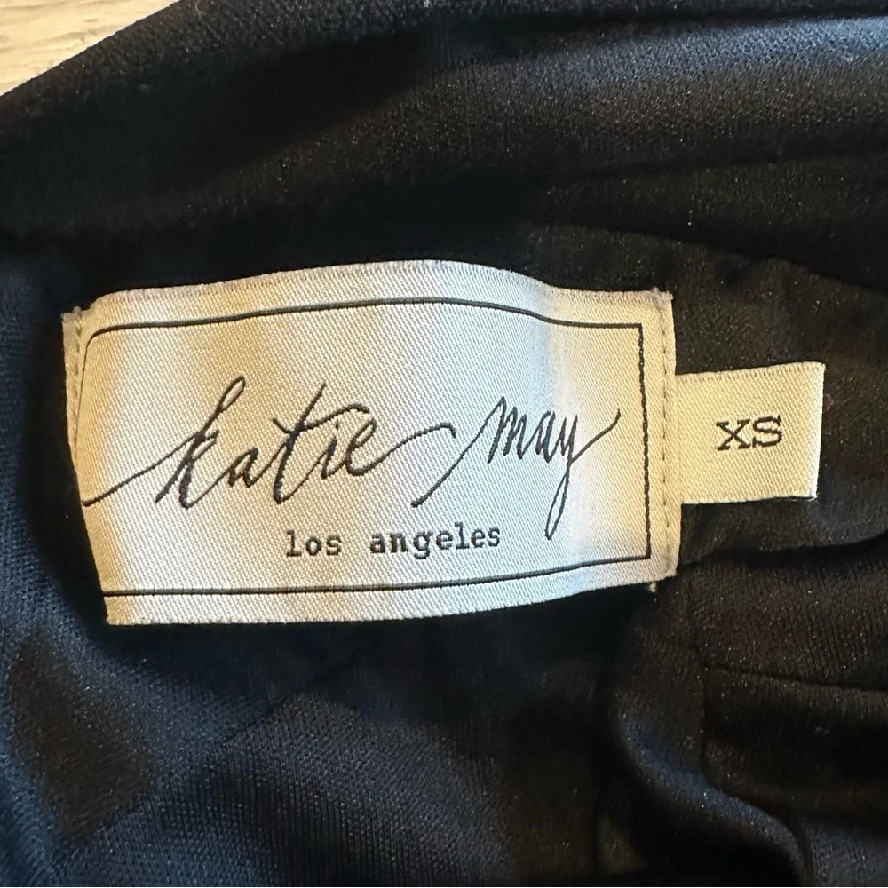 Katie May Move Over Mini Cape Sleeve Dress in Black size XS women’s - Picture 7 of 10